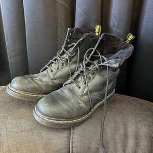 Dr. Martens Black Lace Up Boots